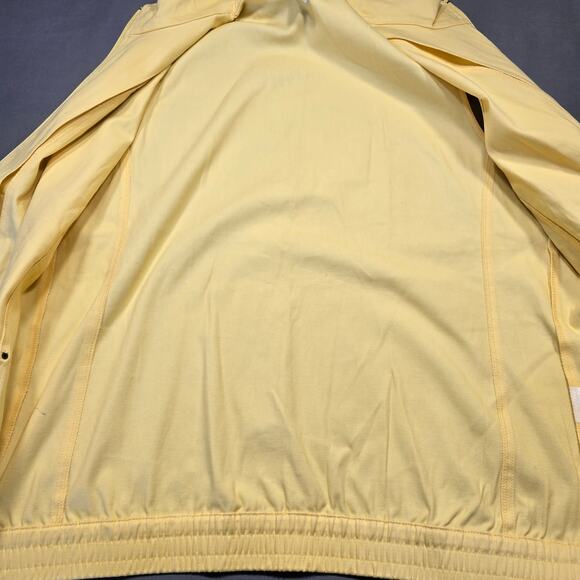 City Blues Yellow Vest NEW $48 Stretch Classic Full Zip Lightweight Women Size M - Picture 6 of 7